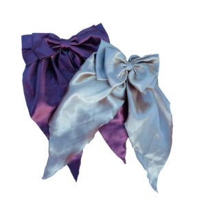 Satin hair bows